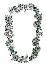 Hawaikette Fussball Schwarz-Weiss