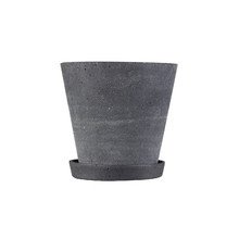 Hay - Blumentopf mit Untersetzer L, schw