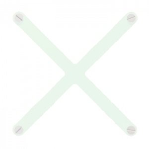 Hay Design Cano Fixierungskreuz Weiß