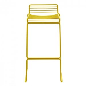 Hay Design Hee Bar Stuhl Gelb