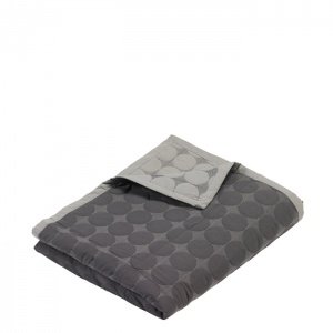 Hay Design Mega Dot Tagesdecke Grau M