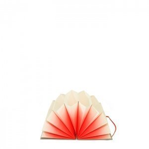 Hay Design Plissé Fächermappe Neon Koral