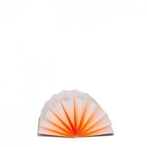 Hay Design Plissé Fächermappe Neon Orang