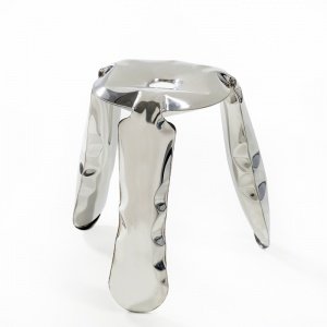 Hay Design Plopp Hocker Edelstahl