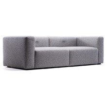 Hay Mags Sofa mit Buttons, 2,5-Sitzer, h