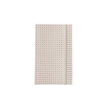 Hay - Mesh Notizbuch, klein / beige