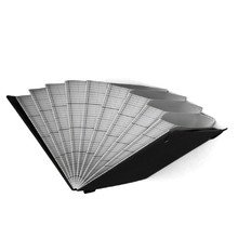 Hay - Plissé Din A4 - schwarzes Raster