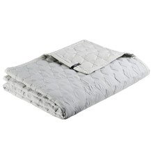 Hay - Polygon Steppdecke, hellgrau, groß