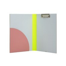 Hay - Spine Clip Board, fluorescent yell