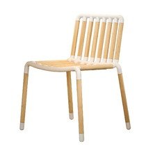 Hay - Tube Chair, natur / weiß