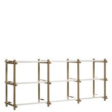 Hay Woody Low Sideboard, weiß