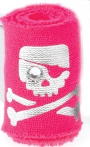 _ HEALER Verband - Totenkopf PINK