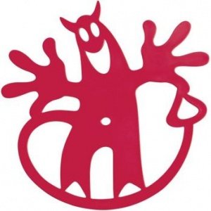 HELL-O Topfuntersetzer himbeer rot von K