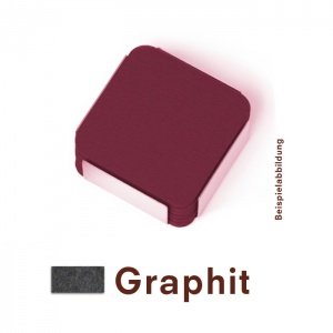 HEY-SIGN Edelstahlschale mit 6 Filz-Unte