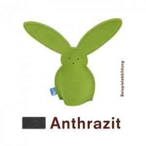 HEY-SIGN Eierwärmer Osterhase Filz Anthr