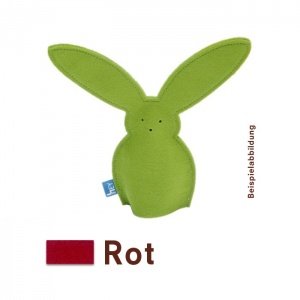 HEY-SIGN Eierwärmer Osterhase Filz Rot