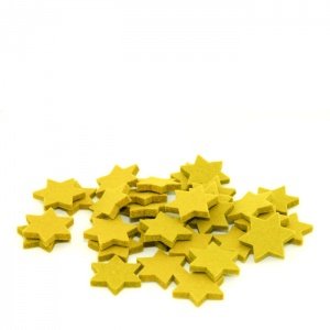 HEY-SIGN Streusterne Filz Verde