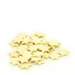 HEY-SIGN Streusterne Filz Wollweiß