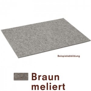 HEY-SIGN Tischset Filz 45x35cm Braun mel