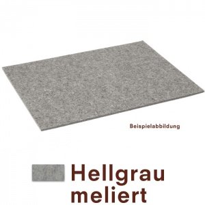 HEY-SIGN Tischset Filz 45x35cm Hellgrau 