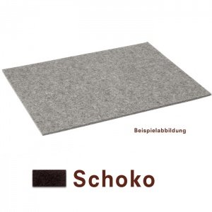 HEY-SIGN Tischset Filz 45x35cm Schoko