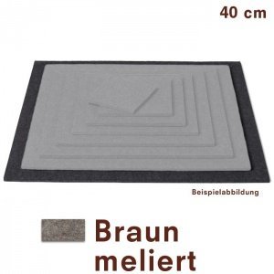 HEY-SIGN Untersetzer Filz eckig 40x40 cm