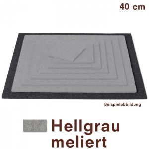 HEY-SIGN Untersetzer Filz eckig 40x40 cm