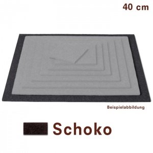 HEY-SIGN Untersetzer Filz eckig 40x40x c