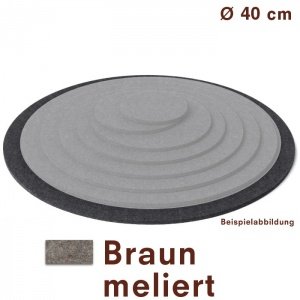 HEY-SIGN Untersetzer Filz rund 40 cm Bra