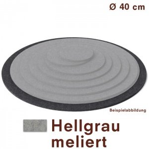 HEY-SIGN Untersetzer Filz rund 40 cm Hel