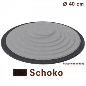 HEY-SIGN Untersetzer Filz rund 40 cm Sch