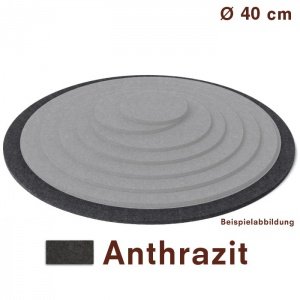 HEY-SIGN Untersetzer Filz rund 40 cm ant
