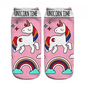 Socken unicorn time