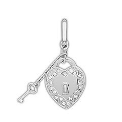 Heart Lock Charm