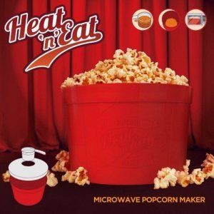 Heat - n Eat Mikrowellen Popcornmaschine