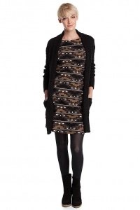 Heavy Jersey Etuikleid