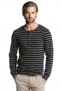 Heavy Jersey Henley