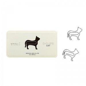 Heftklammer Box Midori Motiv Katze 