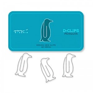 Heftklammer Box Midori Motiv Pinguin