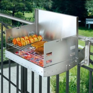 Heibi Edelstahl-Balkongrill