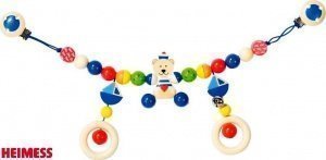 Heimess Kinderwagenkette Matrosenbär