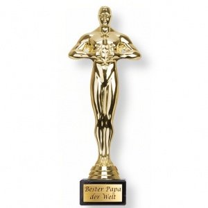 Heldenstatue Bester Papa der Welt