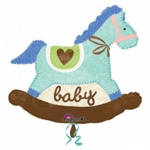 Heliumbefüllter Luftballon Schaukel