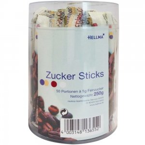 Hellma Zucker-Sticks 50er