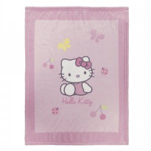 Hello K Coccinelle Decke rosa