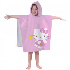 Hello K Morgan Badeponcho rosa