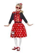 Hello Kitty 50er Jahre Kleid Kinder-Kost