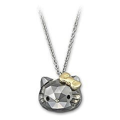 Hello Kitty Crystal Satin Halskette