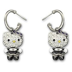 Hello Kitty Gothic Ohrringe