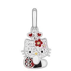 Hello Kitty Lady Bug Charm